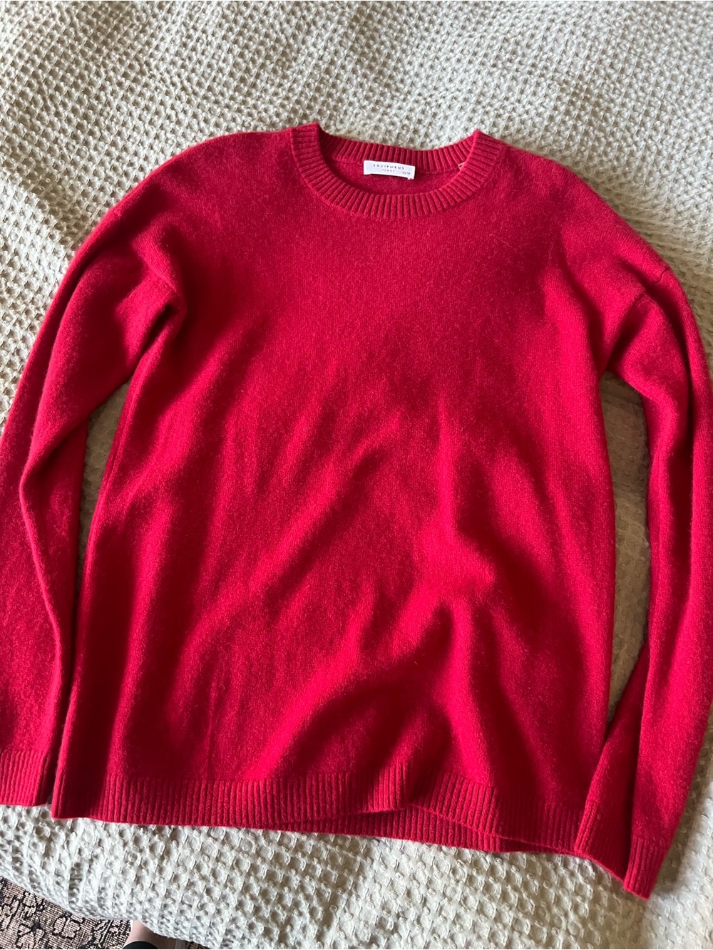Red Cashmere Sweater